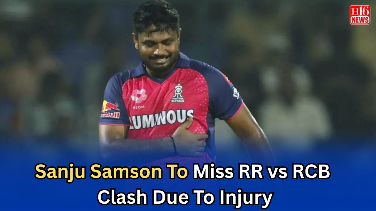 Sanju Samson To Miss RR vs RCB Clash Due To Injury